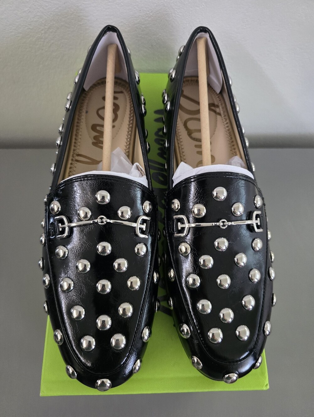 Sam Edelman Women's Loraine Studded Loafer Flats Size 8